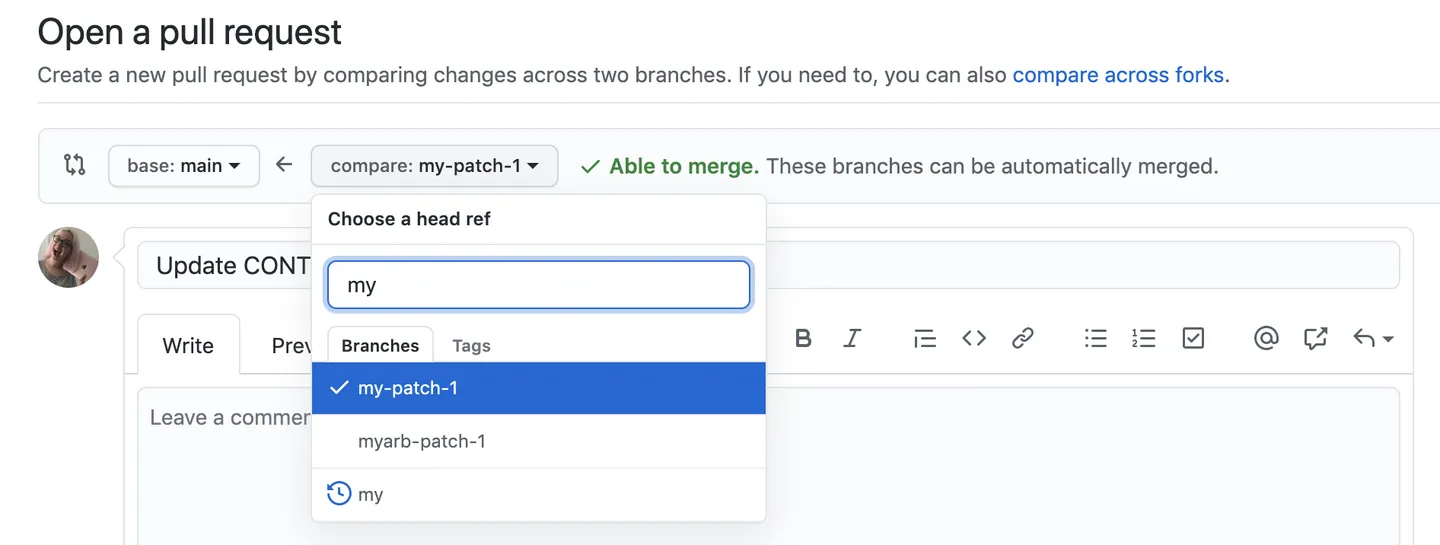 Pull request